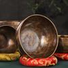 Nepal Handmade Copper Singing Bowl with Mallet for Meditation and Healing