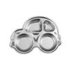 Cartoon Pattern Children's Dinner Plate Divided Snack Tray Tableware Food Feeding Dishes  Gift