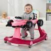 Caminador Interactivo Andador Empujador Coche de Carreras Fórmula 1 3en1 Rosa