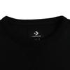Converse Sweatshirts Women's Black Crew Neck Moderate Regular 10019801-A01