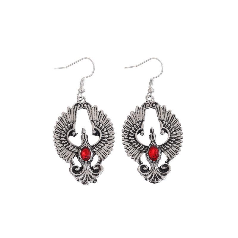 Retro Phoenix Pendant Earrings - Women's Elegant and Trendy Jewelry