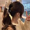2025 High-End White Polka Dot Bow Hair Clip - Vertical/Ponytail for Women
