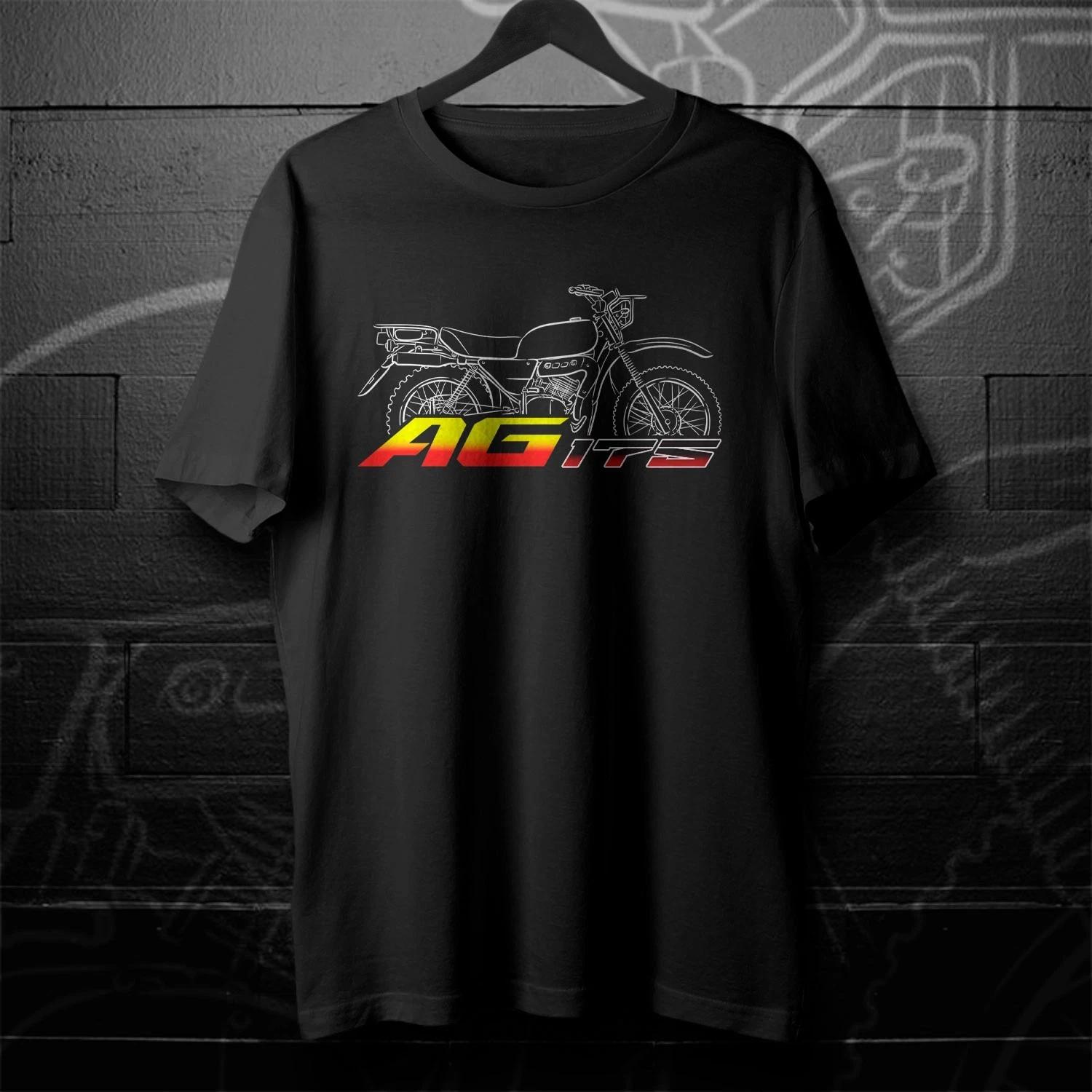 For Yamaha AG175 1974-1979 fans - Motorcycle T-Shirt XXXL