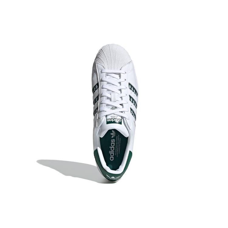 Adidas Originals Superstar 'Green White' (Unisex) Skateboard Shoes FZ1968