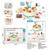 Cecile Fruit Diy Cake Toy Music Electric, Birthday Gift Simulation Play House Kitchen Girl Toy