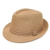 Breathable Belfry Trilby Hat Linen Jazz Beach Hat Retro Fedora Sun Hat  Men