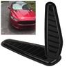 2pcs Car Air Flow Intake Decorative Scoop Bonnet Vent Hood Cover Universal