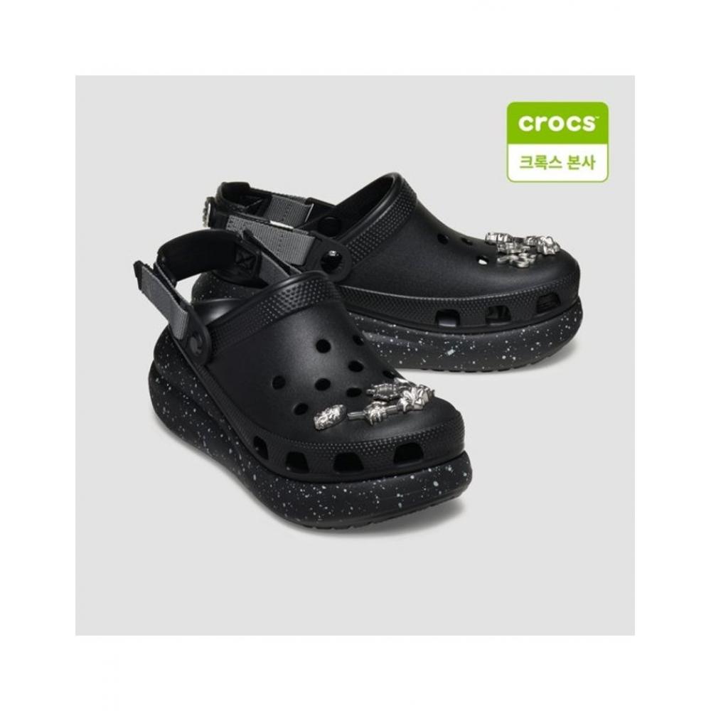 

Crocs Унисекс Crush Декоративные Сабо 210685 001 001 black/M9W11