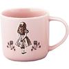 Yamaka Shoten Macmillan Alice (Alice In Wonderland) Mug, Approx. 350ml, Alice Color, Tableware, Miscellaneous Goods, Pink, Made In Japan, ALC21-11