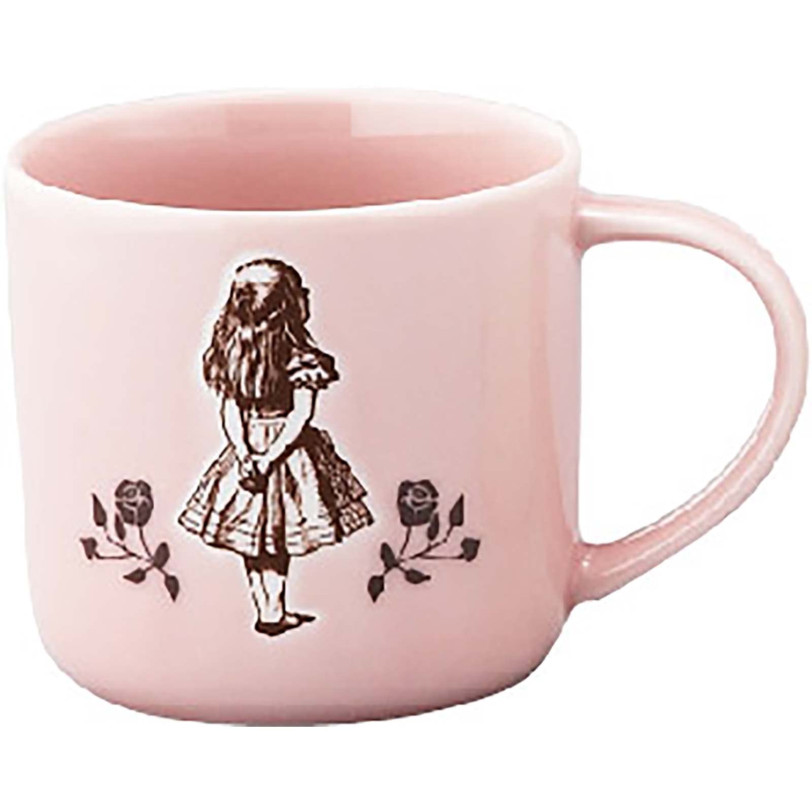 

Yamaka Shoten Macmillan Alice (Alice in Wonderland) Mug, approx. 350ml, Alice Color, Tableware, Miscellaneous Goods, Pink, Made in Japan, ALC21-11