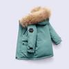 Children Winter Down Jacket Boy Clothes Thick Warm Hooded Coat Kids Parka Real Fur Teen Clothing Outerwear Snowsuit 2-12 Yrs
