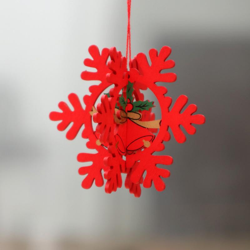 

Wooden Laser-Cut Christmas Tree Ornament for Kids