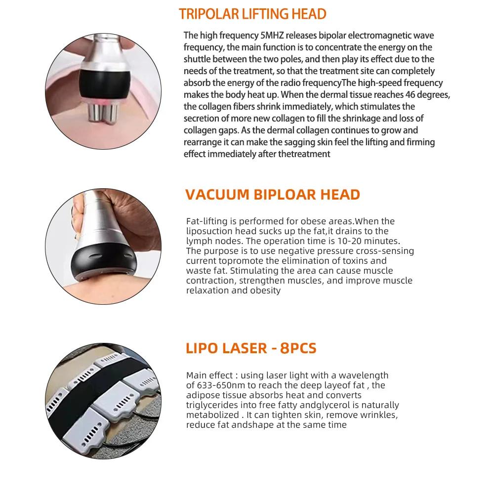 6-in-1 Professionelles 40K Kavitationsgerät - Mehrbereichige Fettreduktion, Körperformung & Hautverjüngung