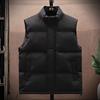 Autumn and Winter Warm Men's Vest Thickened Loose Casual Jacket Men's Solid Color Simple Men's Vest