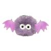 Holiday Gift for Men Halloween Bat Plush Keychain, Cute Devil Furry Pendant Funny Bag Decoration Keys, Vintage Silver Alloy Key Ring, Spooky