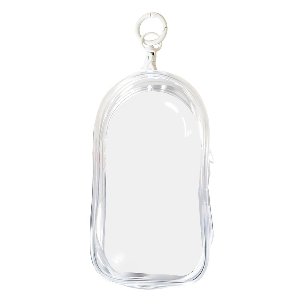 Plush Toys Transparent Bag Keychain, Hanging Display Box, Protective Box, Plastic PVC Storage Box, Toy Display Bag
