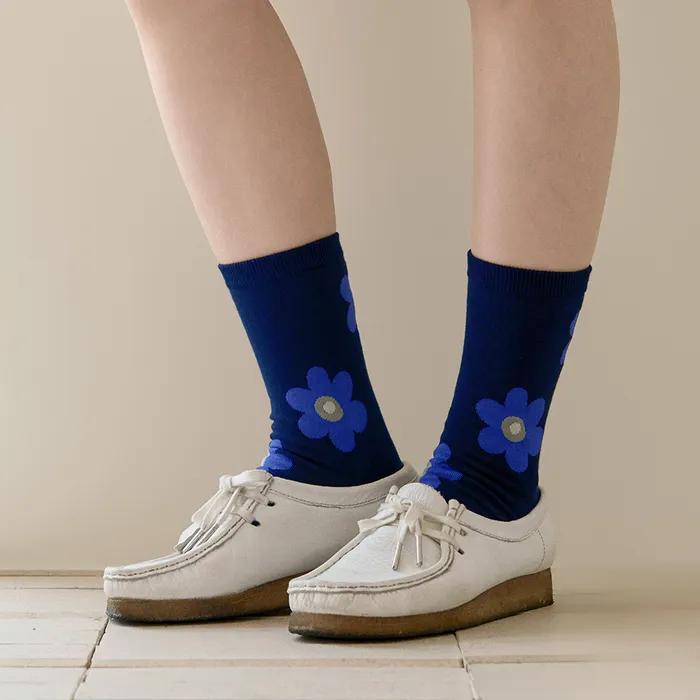 Merry Vintage Gift Socks Women 6P - 01 Love Velvet (Gift Set/Women's Socks) + Free Shopping Bag