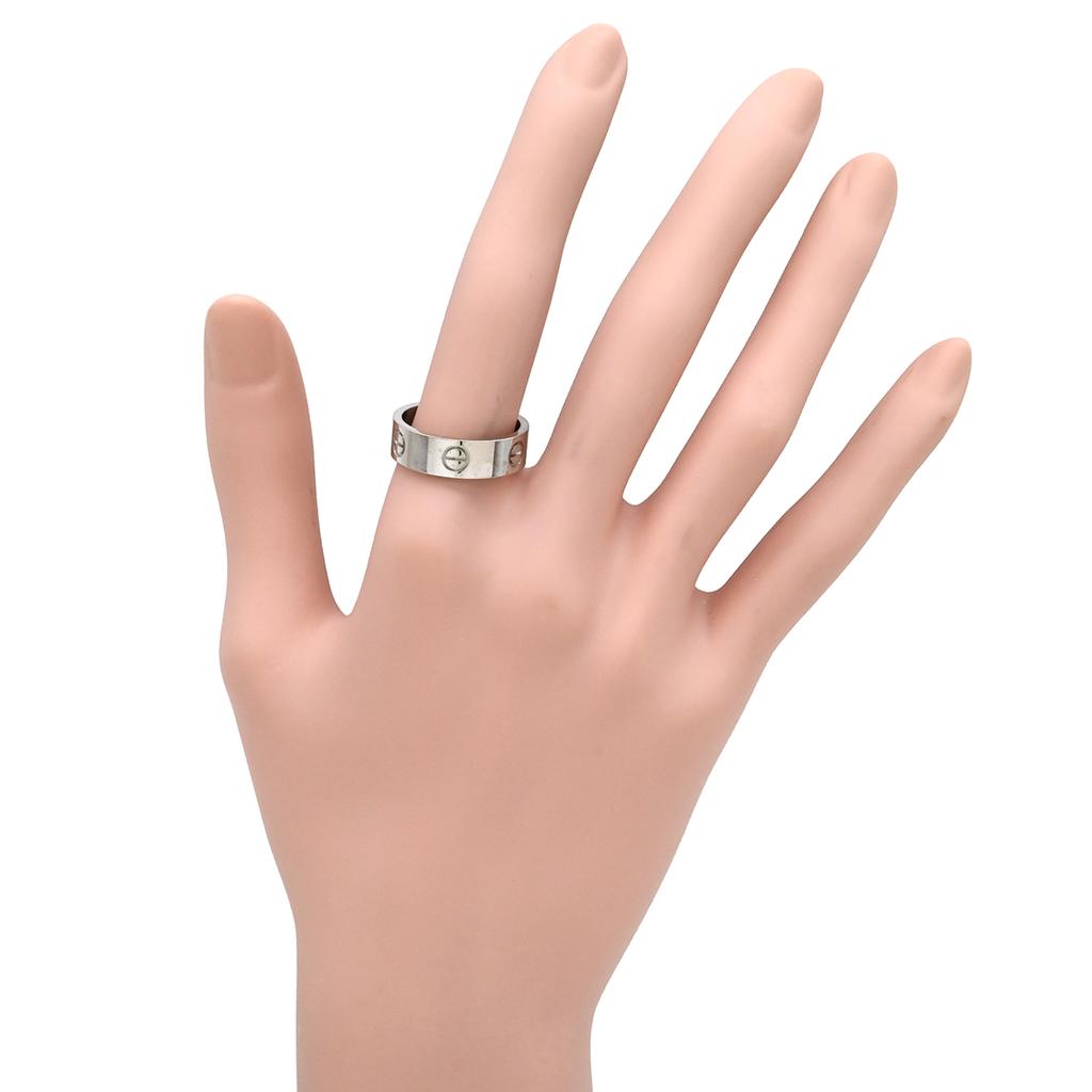 Cartier B4084700 Love LOVE Love RingRing Ring K18WG #16(JP Size) Array