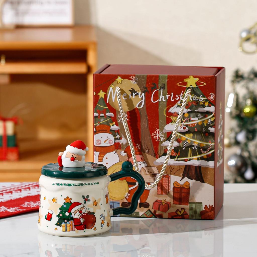 Christmas Gift High Value Mug Souvenir Birthday Gift Design Cup Ceramic Christmas Coffee Cup