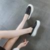 Leather Board Shoes Women's New Spring and Summer Single Shoes Women's One-pedal Versatile Little White Shoes Women