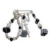 Stylish Syringes Safe Pins Brooch Creative Designs Accessory for Customizable Charm Study Alloy and Bead Pendant
