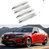 Gloss Black Carbon Fiber Door Handle Covers for 2022-2024 Acura Integra