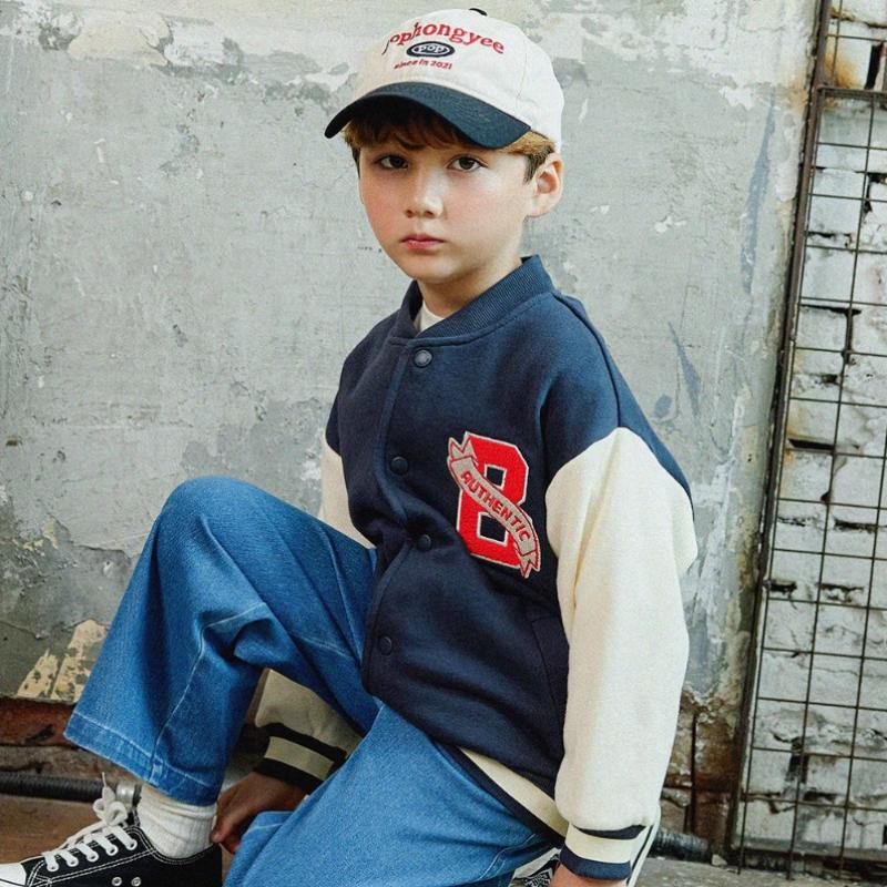  Olivan  Color Stadium Jumper  Navy 