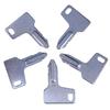 Solarhome 5pcs Ignition Keys AT110583 RG60472 933110-00301 Key 301 for Yanmar SV08-1 SV100 SV100-1 Mini- Excavators YB301 YB351 B14 B22-2 B7-3 SV100