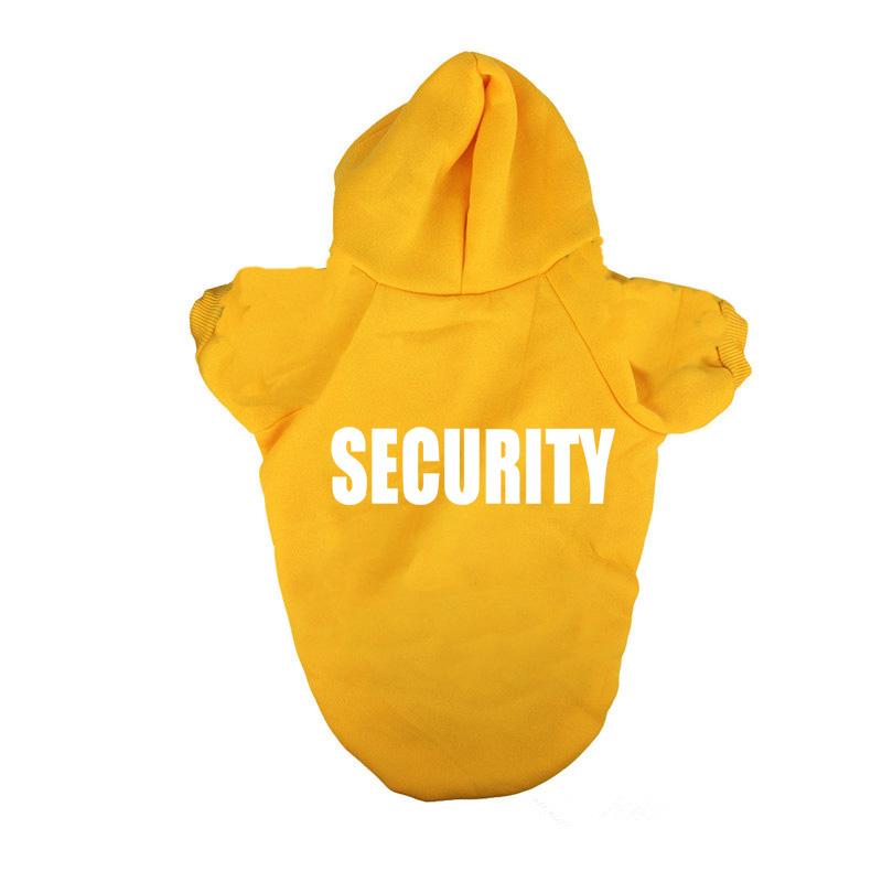 

Одежда для собак Зимняя теплая толстовка с капюшоном для собак Свитер для собак для маленьких и средних собак Размер S-9XL Удобная и теплая из бархата 3XL жёлтый