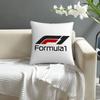 F1 Rennwagen Kissenbezug Sofa Dekoration Zuhause Doppelseitiger Druck Kurzer Plüsch Kissenbezug Überwurf-Kissenbezug Geschenke