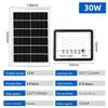 Starry Sky Super Bright Solar Wall Lights - Waterproof LED Floodlights for Outdoor Use