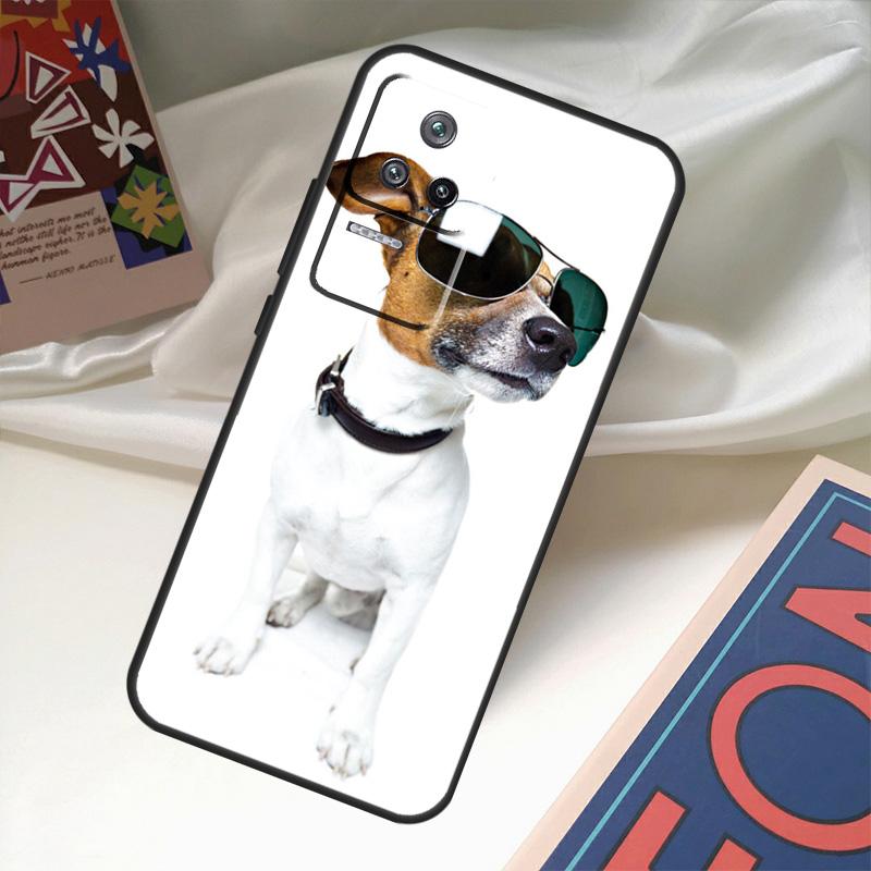 Dog Jack Russell Terrier Funda For POCO M6 Pro X3 X4 X5 X6 M5s F3 F5 Xiaomi 13T Pro 12T 11T 12 13 Lite 14 Ultra Case