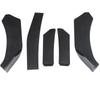 5Pcs ABS Material Universal Car Front Bumper Separator Bumper Lip Body Kit Duck Lip Separator For Subaru BRZ Car Accessories