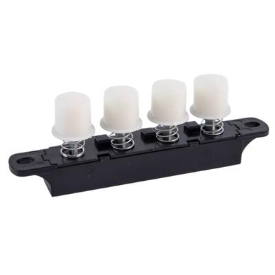 250V 4 Interruptor de Teclado Tipo Piano de Botón Pulsador Para Ventilador Eléctrico de Enchufe Ventilador de Piso