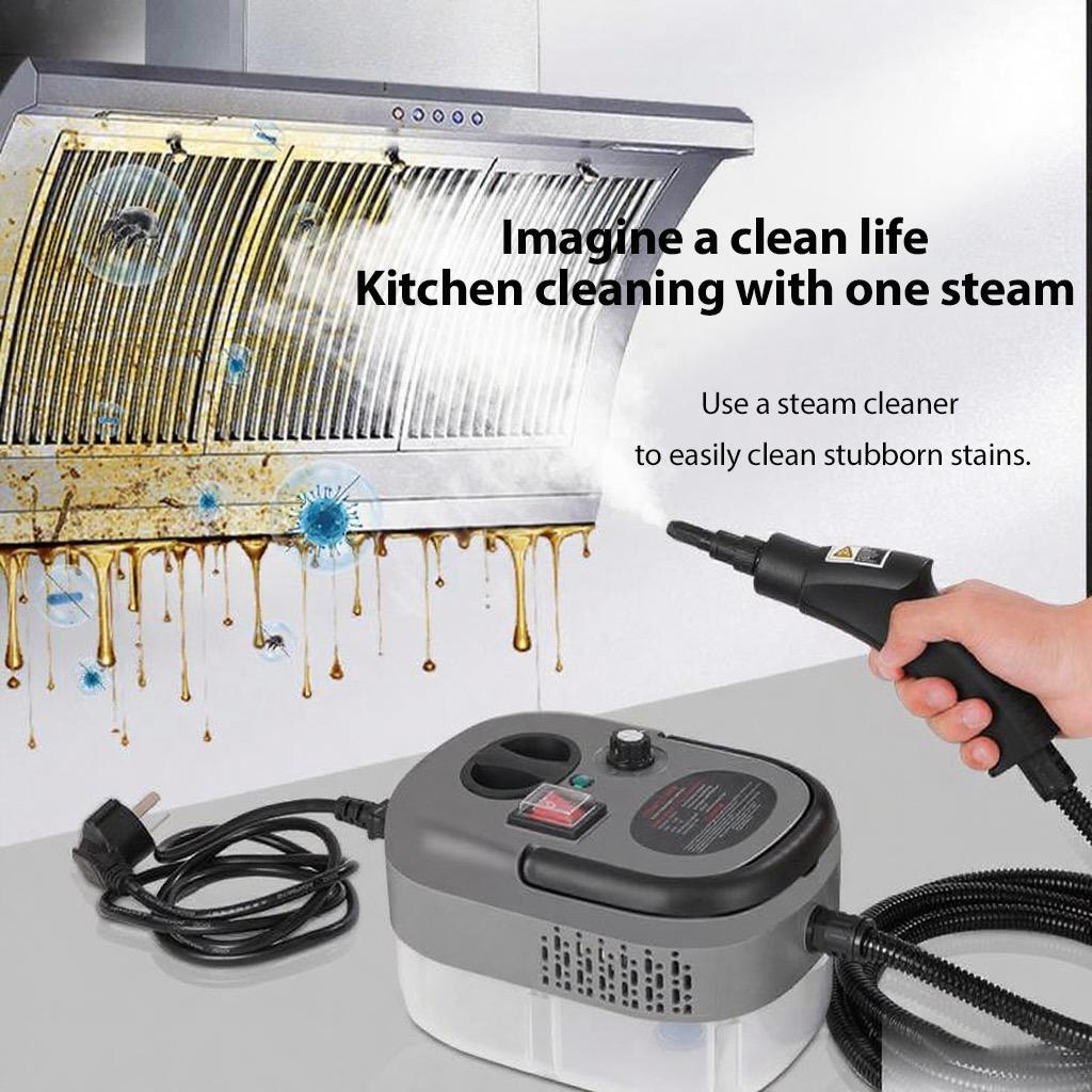 2500wattový parní čistič, 220V/110V, vysoký tlak, vysoká teplota, domácí klimatizace, kuchyň, auto, parní čistič