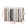Toys Organization Student Book Storage Bag Large Capacity Foldable Portable Storage Box Transparent Dustproof Waterproof Clothes