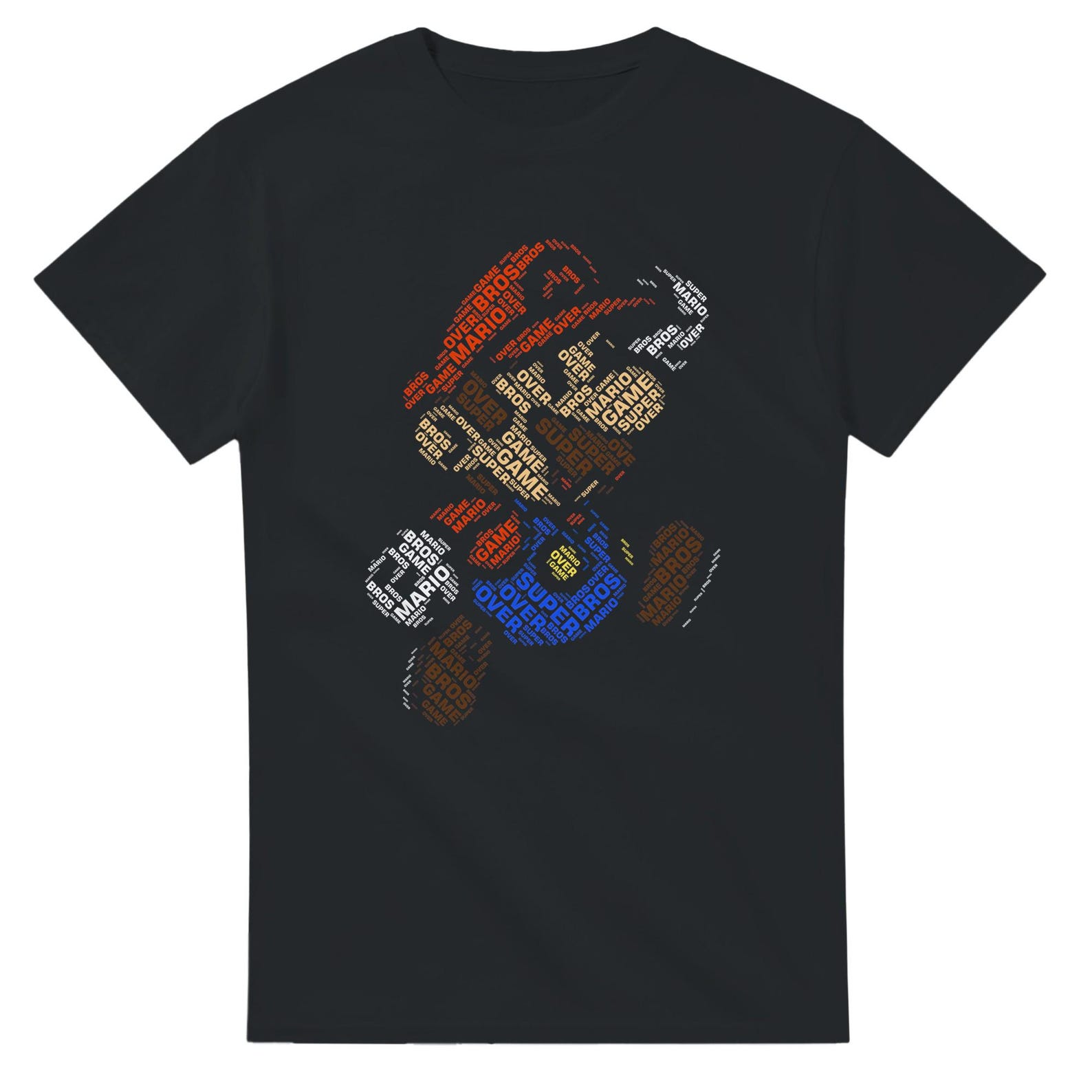 Super Mario Heavyweight Unisex Crewneck T shirt | Gildan® 5000 4XL