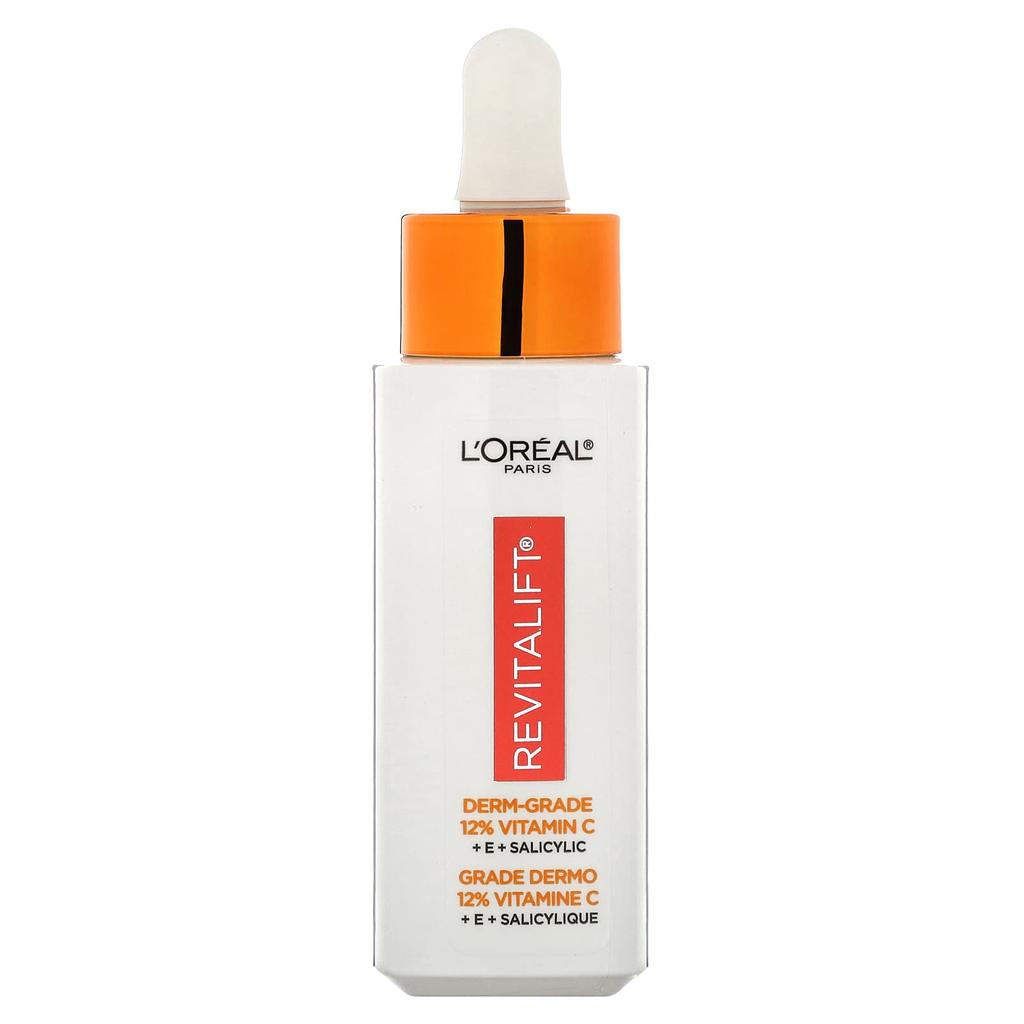 L'Oréal, Revitalift Derm Intensive, Hudgrad, 12% Vitamin C + E + Salisylsyre, 30 ml (1 Fl Oz)