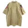BOY SCOUTS OF AMERICA Krátkorukávová pracovná košeľa 2XL Béžová Veľká veľkosť Pánska Použitá