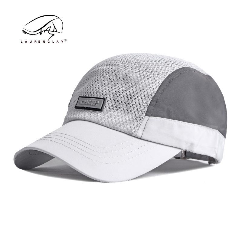 Summer New Quick-drying Cap Men's Mesh Korean Version Sunscreen Sunshade Sun Hat Breathable Cap Outdoor Baseball Cap Women
