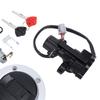 Ignition Switch Fuel Gas Cap Seat Lock Set Metal ABS Replacement for Suzuki GSXR600 GSXR750 GSXR1000