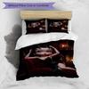 3pcs Duvet Cover Set (1*Duvet Cover + 2*Pillowcase, Without Core),doll Print Bedding Set, Bedroom Decor, All‑Season, Birthday Gift