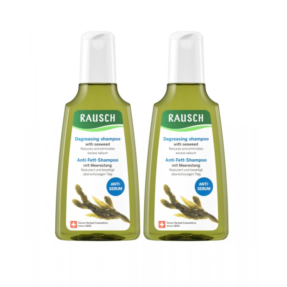 Rausch Seaweed Degreasing Shampoo 200ml Duo FREE