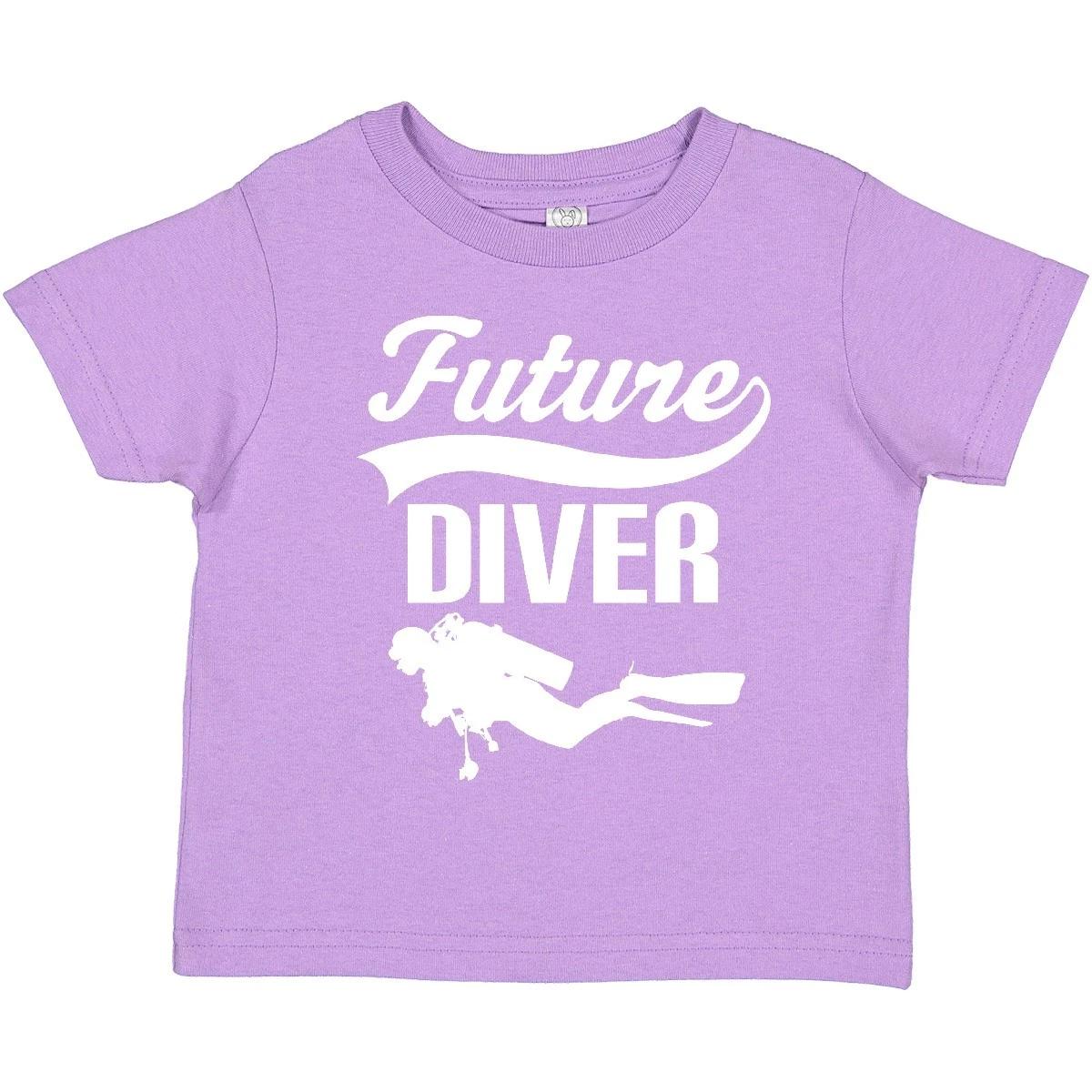 

Inktastic Future Diver Scuba Diving Toddler kids boys T-Shirt Water Sports Childs Boys Kid 160