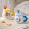 [Tom and Jerry] Tom and Jerry Lid Mug 450ml