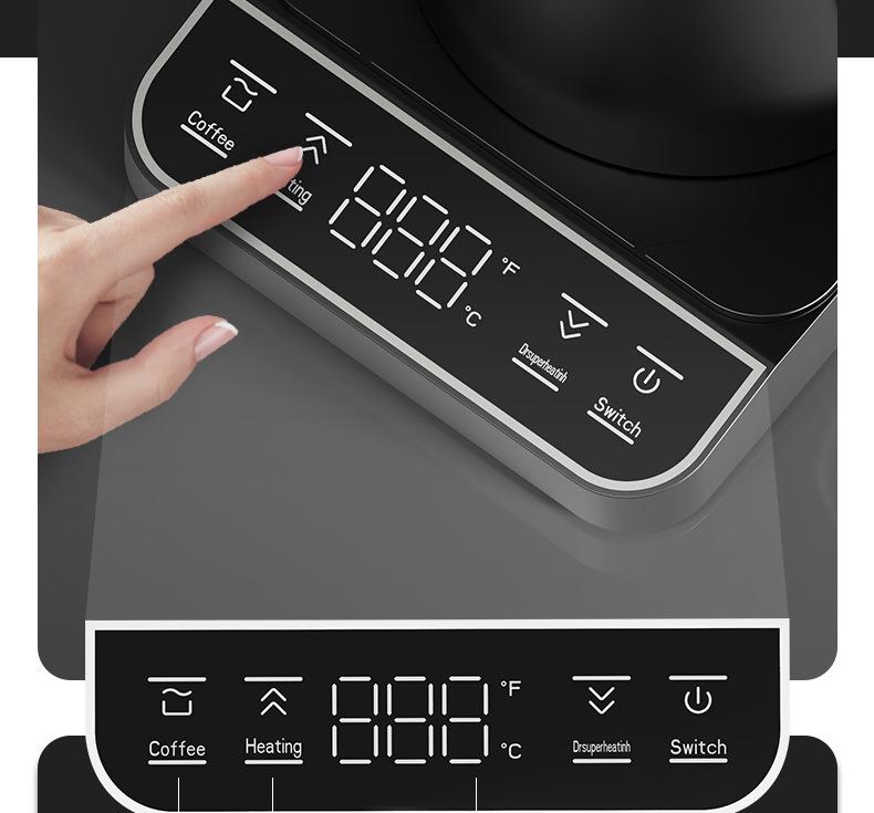 Smart Gooseneck Electric Pour-over Coffee Kettle with Temperature Control