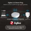 Tuya ZigBee 3.0 Smart Socket EU 16A/20A Energy Monitor Plug APP Remote Voice Control Compatible with Alexa Google Home