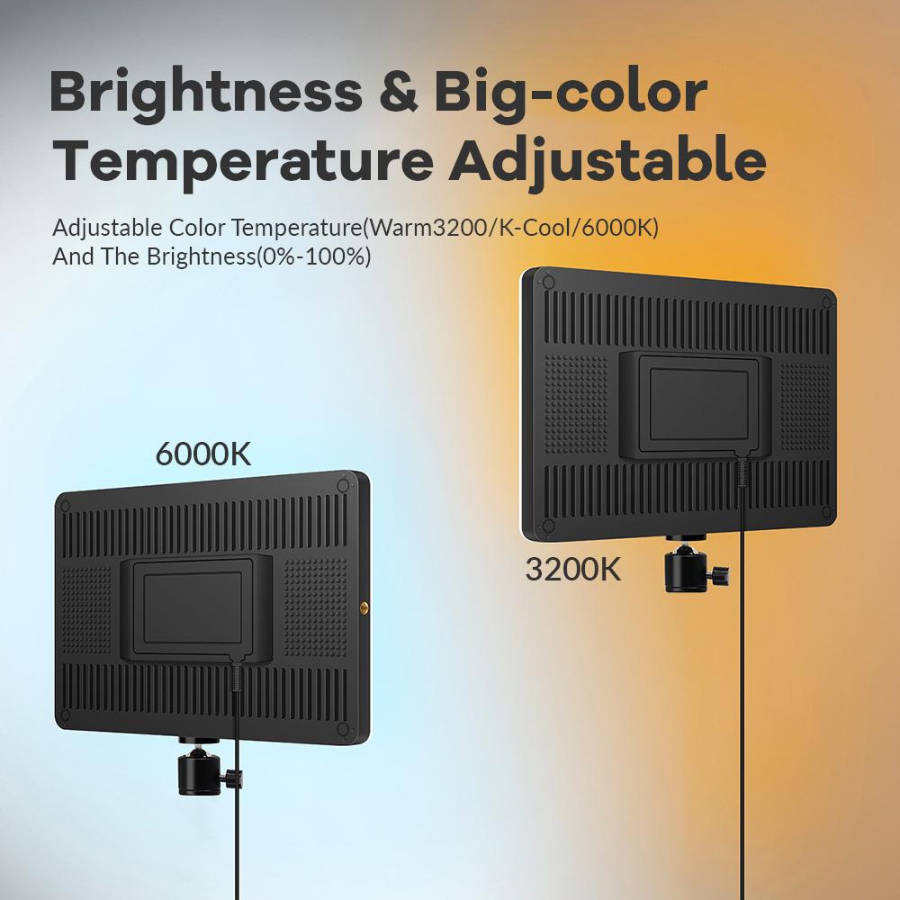 Conference Lighting Kit Lamp Dimmable LED Video Light For Remote Working Laptop Video Conferencing Zoom Calls Self Broadcast