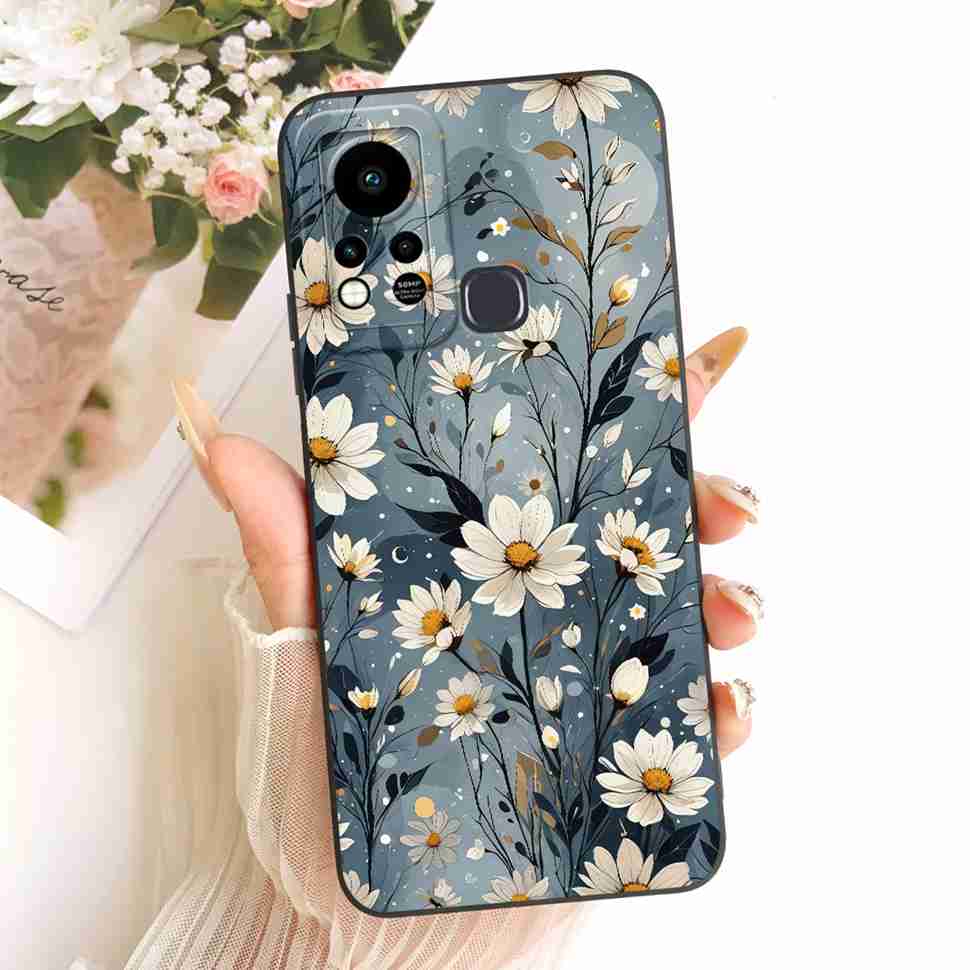 For Infinix Hot 11s X6812 X6812B Case Couple Cat Butterfly Soft Silicone Cover Casing For Infinix Hot 11s Hot11s Fundas Bumper