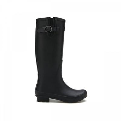 Thommcan Women Rain Boots Long Black W9b00984s11tm